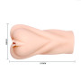 Мастурбатор з технологією вироблення лубриканту Crazy Bull - Realistic Masturbator, BM-009210K
