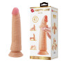 Фалоімітатор на присосці, з хребтом та ефектом ковзної шкіри LyBaile - Sliding Skin 8,3” Flesh, BW-007006NRG