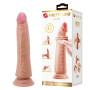 Фалоімітатор на присосці, з хребтом та ефектом ковзної шкіри LyBaile - Sliding Skin 8,3” Flesh, BW-007006NRG-1