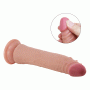 Фалоімітатор на присосці, з хребтом та ефектом ковзної шкіри LyBaile - Sliding Skin 8,3” Flesh, BW-007006NRG-1