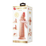 Фалоімітатор на присосці, з хребтом та ефектом ковзної шкіри LyBaile - Sliding Skin 8,3” Flesh, BW-007006NRG-1