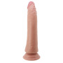 Фалоімітатор на присосці, з хребтом та ефектом ковзної шкіри LyBaile - Sliding Skin 8,3” Flesh, BW-007006NRG-1