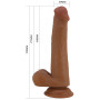 Фалоімітатор на присосці, з ефектом ковзної шкіри LyBaile - Tallen Sliding Skin 8.7”, BW-008117LP-1