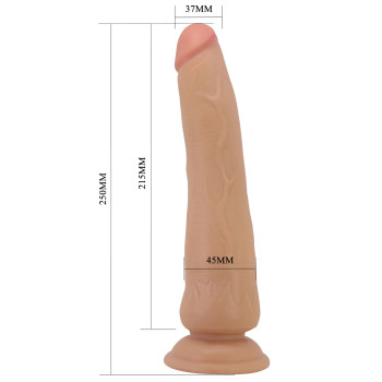 Фалоімітатор на присосці, з ефектом ковзної шкіри LyBaile - Tiemeyer Sliding Skin 9,8”, BW-008127LP