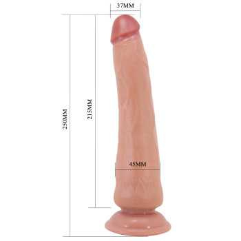 Фалоімітатор на присосці, з ефектом ковзної шкіри LyBaile - Tiemeyer Sliding Skin 9,8”, BW-008127LP-1