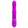 Вибромассажер с поступательным движением серии Pretty Love - Mariana Twinkled Purple 7 vibration functions 4 rolling functions, BW-500034