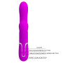 Вибромассажер с поступательным движением серии Pretty Love - Mariana Twinkled Purple 7 vibration functions 4 rolling functions, BW-500034