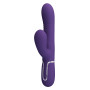 Вібромасажер із поступальним рухом серії Pretty Love - Mariana Twinkled Dark Purple 7 vibration functions 4 rolling functions, BW-500034-2