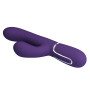 Вібромасажер із поступальним рухом серії Pretty Love - Mariana Twinkled Dark Purple 7 vibration functions 4 rolling functions, BW-500034-2