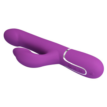 Вібромасажер із поступальним рухом серії Pretty Love - Falin Twinkled Tenderness Violet, 7 vibration functions 4 rolling functions, BW-500012-3
