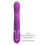 Вібромасажер із поступальним рухом серії Pretty Love - Falin Twinkled Tenderness Violet, 7 vibration functions 4 rolling functions, BW-500012-3