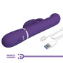 Вібромасажер із поступальним рухом серії Pretty Love - Coale Dark Purple, BW-500013-2