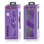 Вібромасажер із поступальним рухом серії Pretty Love - Coale Dark Purple, BW-500013-2