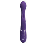 Вібромасажер із поступальним рухом серії Pretty Love - Dejon Dark Purple, BW-500014-2