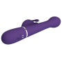 Вібромасажер із поступальним рухом серії Pretty Love - Dejon Dark Purple, BW-500014-2