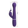 Вібромасажер із поступальним рухом серії Pretty Love - Dejon Dark Purple, BW-500014-2