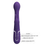 Вібромасажер із поступальним рухом серії Pretty Love - Dejon Dark Purple, BW-500014-2