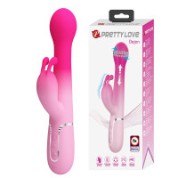 Вібромасажер із поступальним рухом серії Pretty Love - Dejon Pink, BW-500014-4