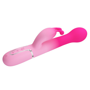 Вібромасажер із поступальним рухом серії Pretty Love - Dejon Pink, BW-500014-4