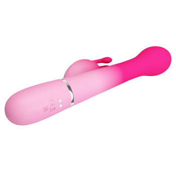 Вібромасажер із поступальним рухом серії Pretty Love - Dejon Pink, BW-500014-4