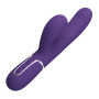 Вібратор із вакуумною стимуляцією клітора Pretty Love - Twinkled Tenderness Dark Purple, BW-500015-2
