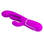 Вібратор із стимулятором клітора PRETTY LOVE - Shonia Purple 3 in 1, BW-500041