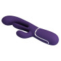 Вібратор із стимулятором клітора PRETTY LOVE - Shonia Dark Purple 3 in 1, BW-500041-2