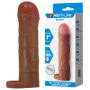 Подовжуюча насадка презерватив Pretty Love - Bunion 1" Brown