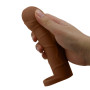 Подовжуюча насадка презерватив Pretty Love - Bunion 1" Brown