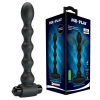 Анальний ланцюжок MR PLAY - Vibrating Anal Plug, BI-040105-MR