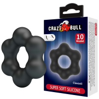 Эрекционное кольцо Crazy Bull №10 - CLAUZELL Super Soft