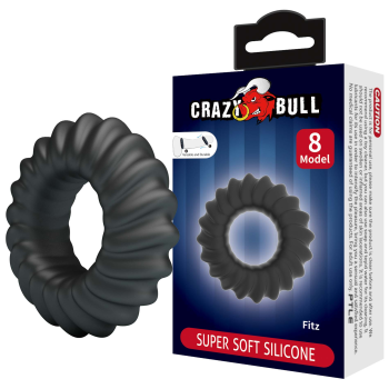 Ерекційне кільце Crazy Bull №8 - FITZ super soft silicone