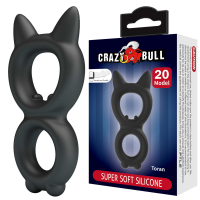 Ерекційне кільце Crazy Bull №20 - TORAN super soft silicone