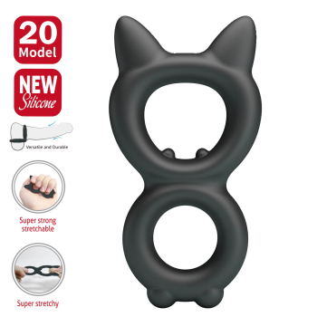 Ерекційне кільце Crazy Bull №20 - TORAN super soft silicone