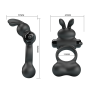 Ерекційне віброкільце Pretty Love - YUSUF Vibrate Penis Ring, BI-210346
