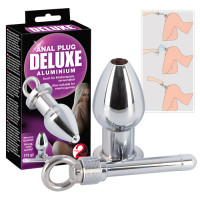 Анальная пробка пуста DELUXE