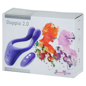 Вібратор для пари Doppio 2.0 (ліловий)