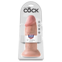 Фалоімітатор на присосці Товстун King Cock (25,4 см)