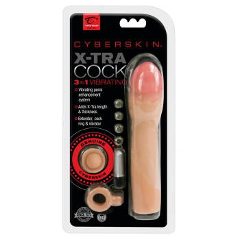 Выбронасадка на пенис с кольцом X-TRA COCK