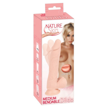 Фаллоимитатор на присоске BENDABLE(24 см)