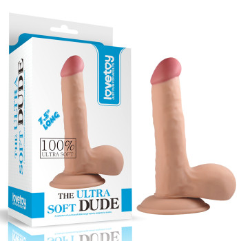 Фалоімітатор-реаліст на присосці SOFT DUDE (18 см)