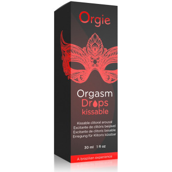 Капли для клитора ORGASM DROPS KISSABLE