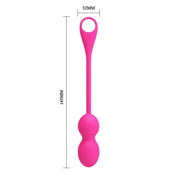 Вагинальные шарики с вибрацией и управлением с смартфона Pretty Love Elvira, BI-210212HP-1