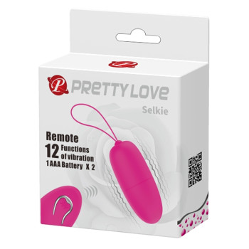 Віброяйце з пультом ду Pretty Love - SELKIE, BI-014865W-1