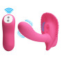 Віброметелик із стимулятором клітора PRETTY LOVE - Powerful Shell Stimulator, BI-014368W-3