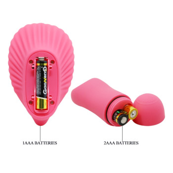 Віброметелик із стимулятором клітора PRETTY LOVE - Powerful Shell Stimulator, BI-014368W-3