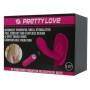 Віброметелик із стимулятором клітора PRETTY LOVE - Powerful Shell Stimulator, BI-014368W-3
