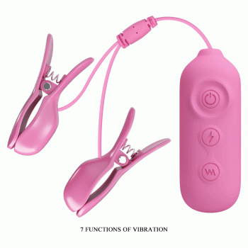 Електростимулятор для грудей PRETTY LOVE - Nipple Clip, BI-014861