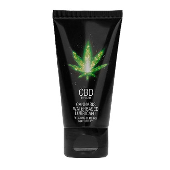 Универсальный лубрикант Shots - CBD Cannabis Waterbased Lubricant, 50 ml