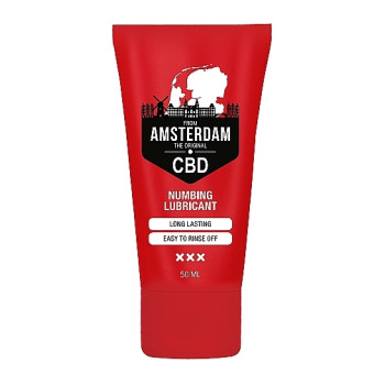 Вагінальний гель на водній основі з пролонгуючим ефектом Original CBD from Amsterdam - Numbing Lubricantl, 50 ml